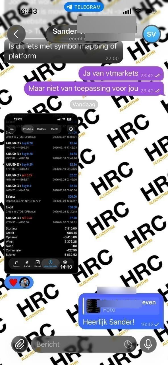 Sander Telegram screenshot